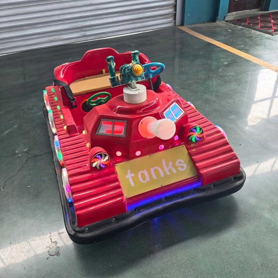 Electric Bumper Car With Tank-Style Design And Toy Gun best